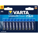 10 x Varta Longlife Power AA LR 6